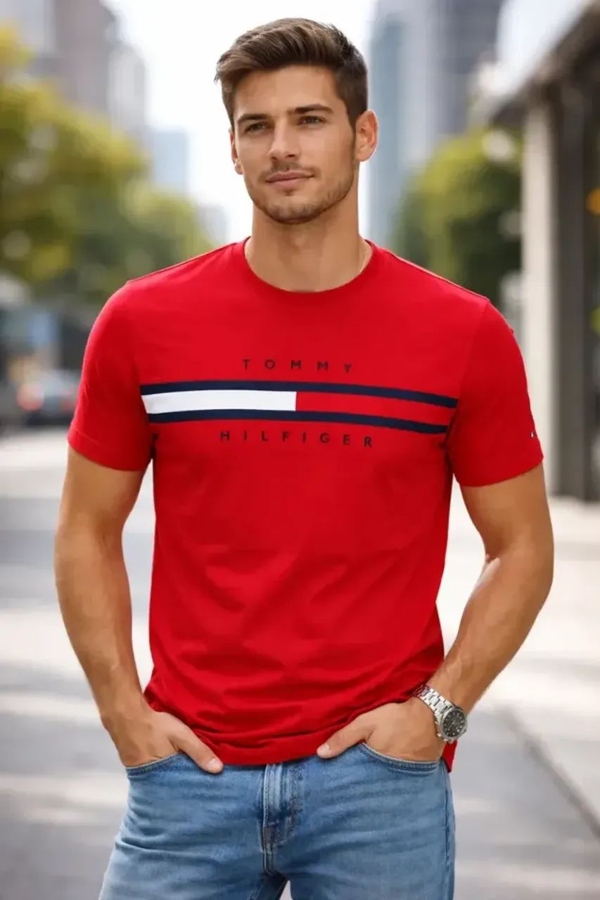 Camisetas Tommy Hilfiger Originais Importadas (Vários Modelos) - Foto 5
