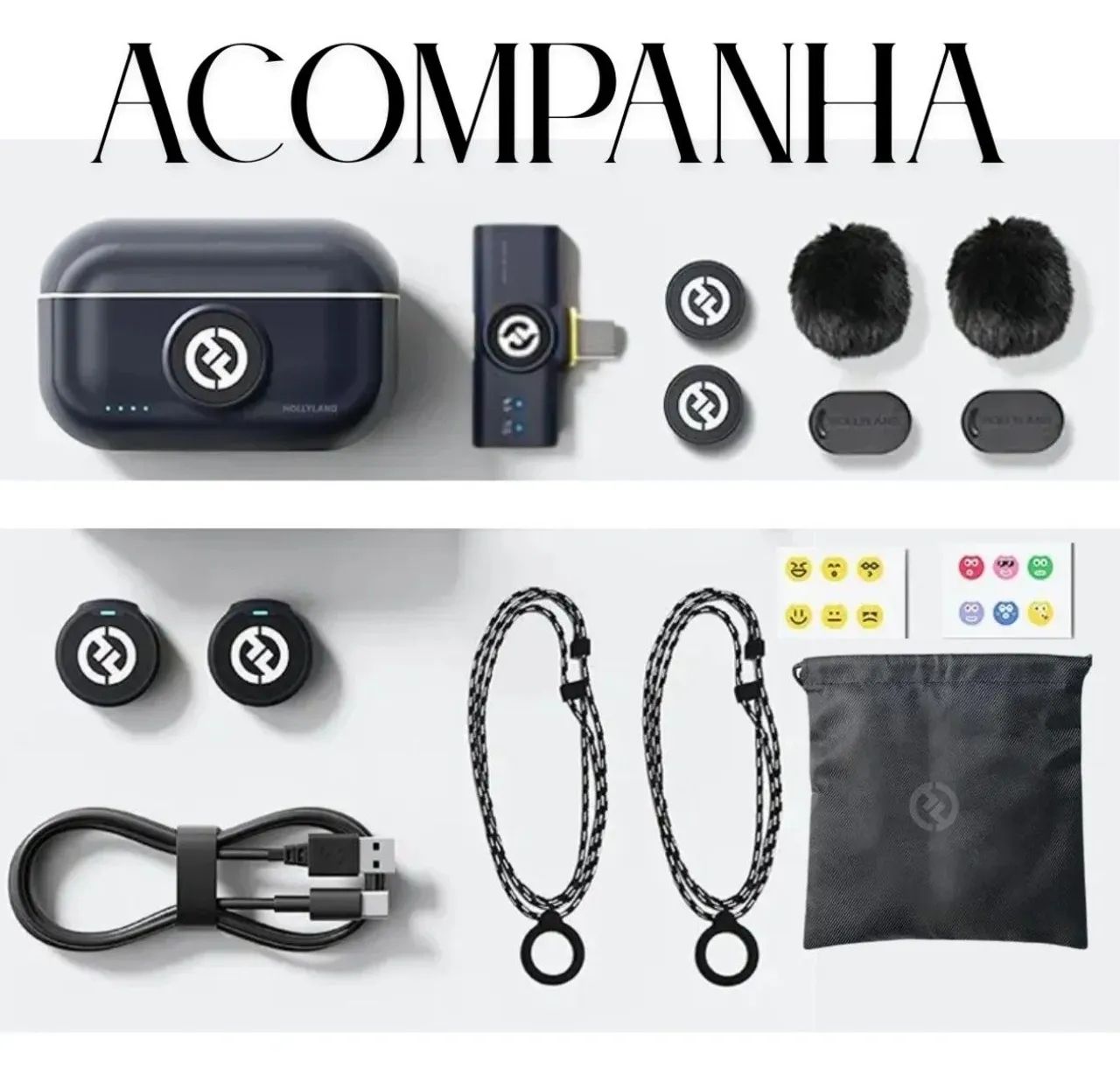 Microfone lark M2  - Foto 2