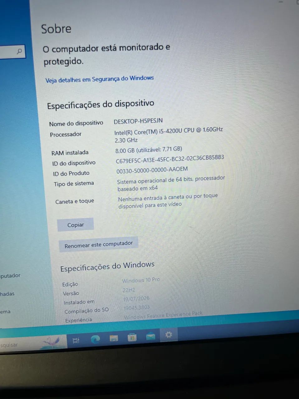Notebook Lenovo i5 4ª - Foto 3