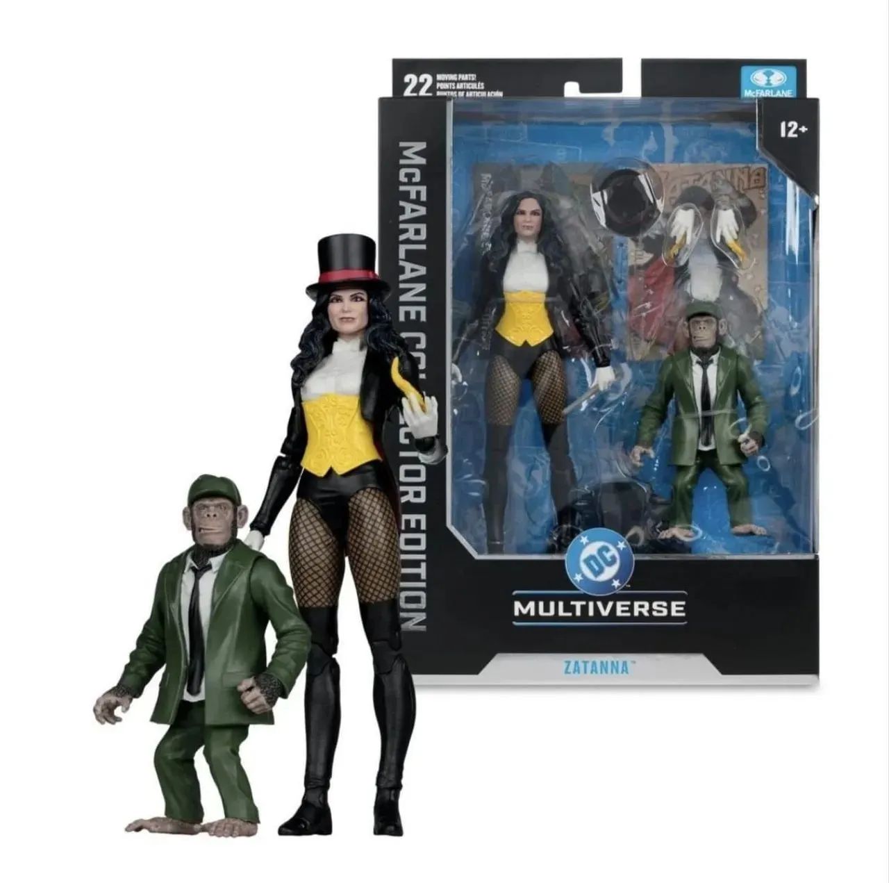 Zatanna with Detective Chimp (DC Classic) McFarlane Collector