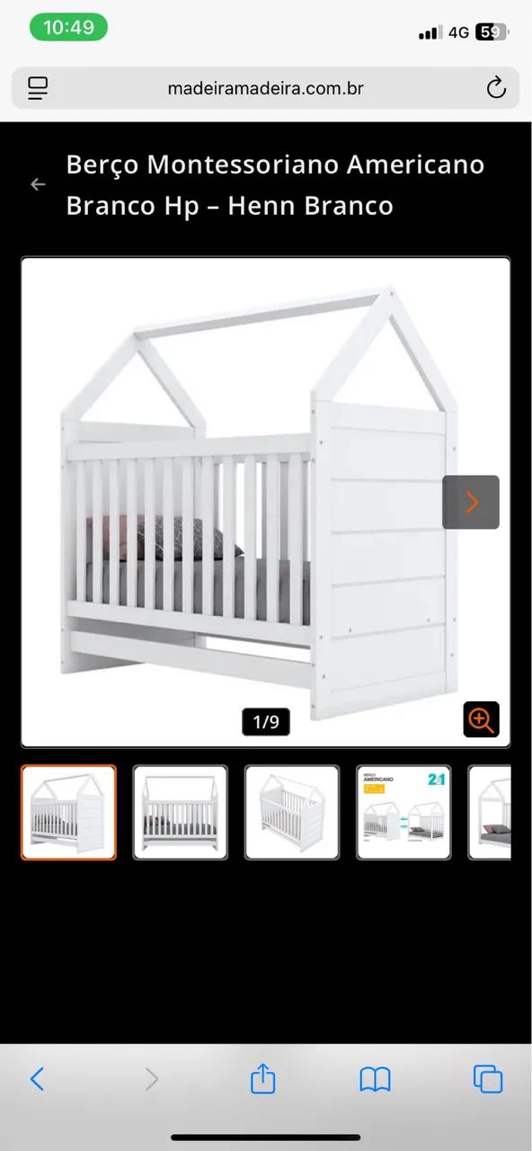 Berço/ cama montessoriana - Foto 3