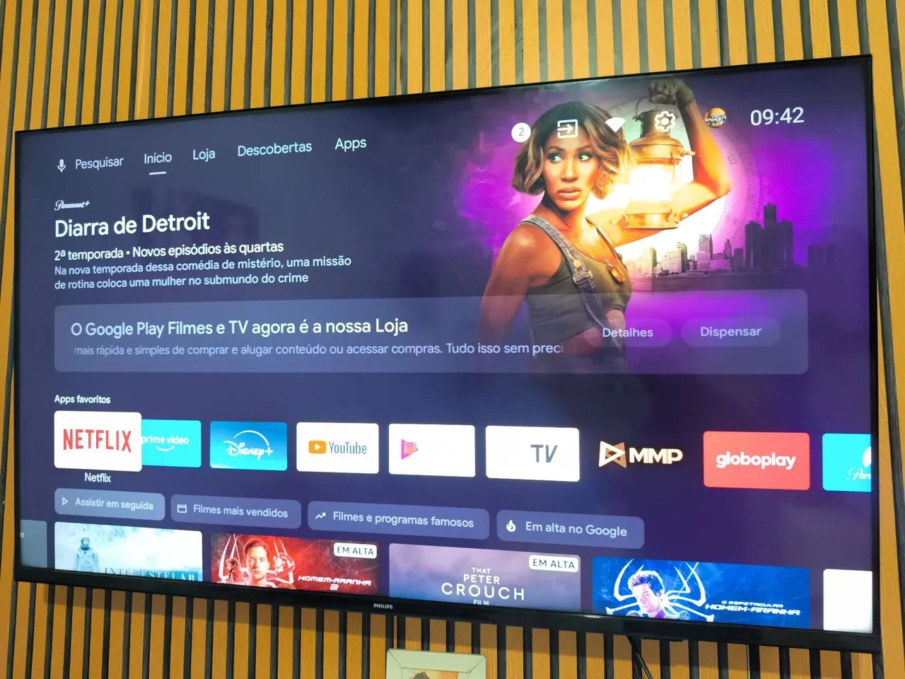 SMART TV 50 ANDROID 4K ? Comando De Voz - Foto 3