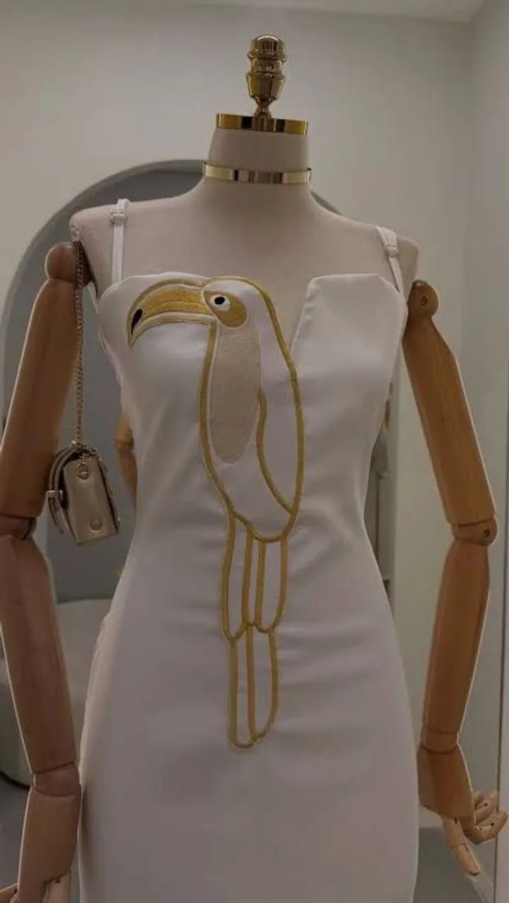 Vestido usado somente um vez - Foto 3