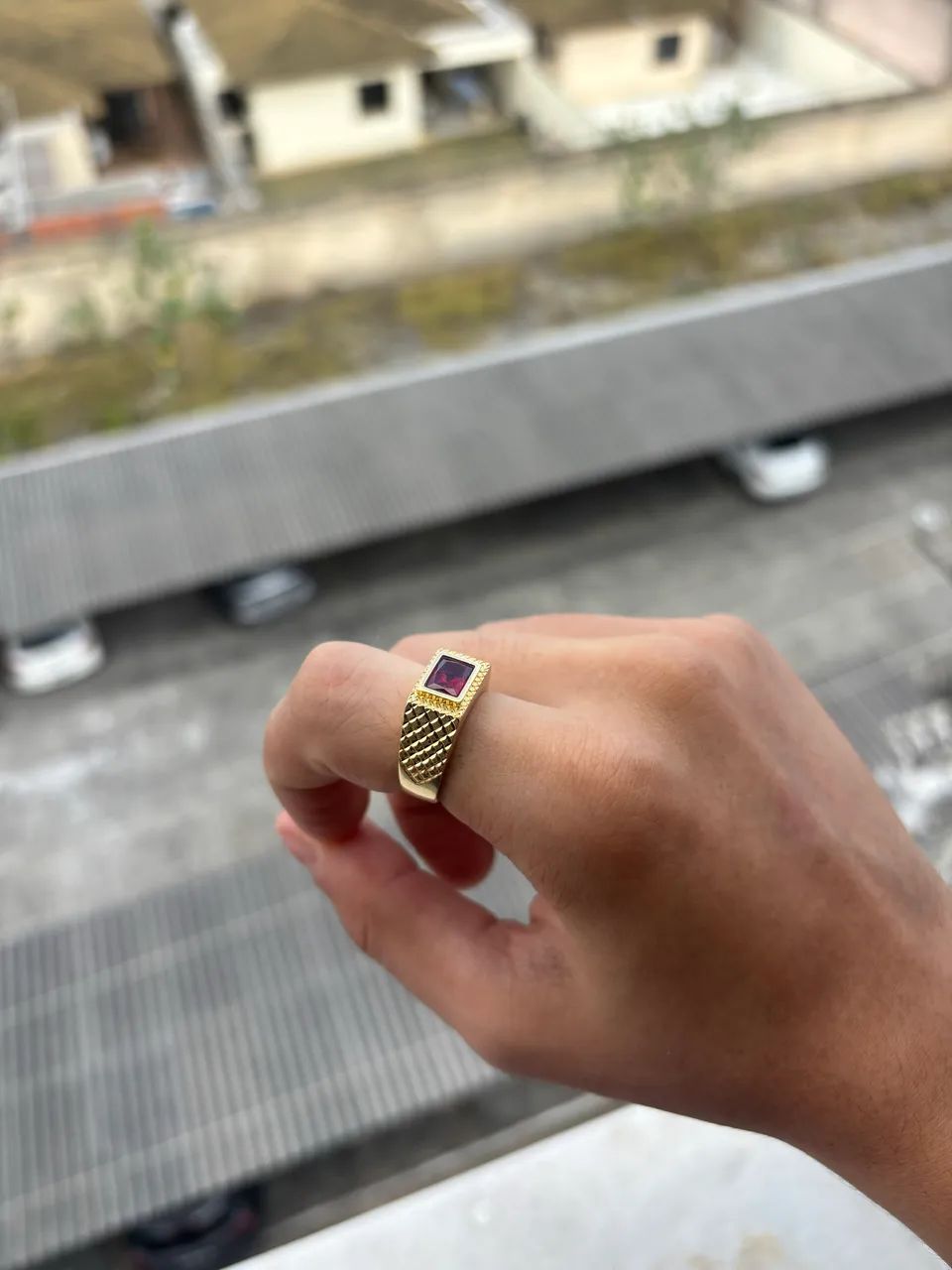Anel em ouro 18k - Foto 3