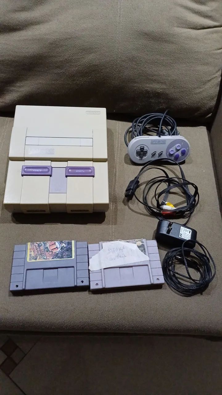 Super Nintendo leia o anúncio 