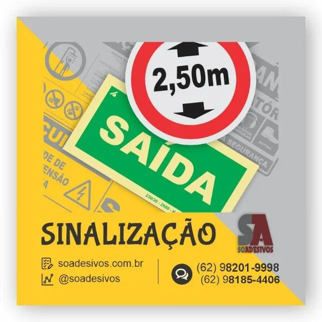 PLACAS DE SINALIZAÇÃO PARA CONDOMINIOS