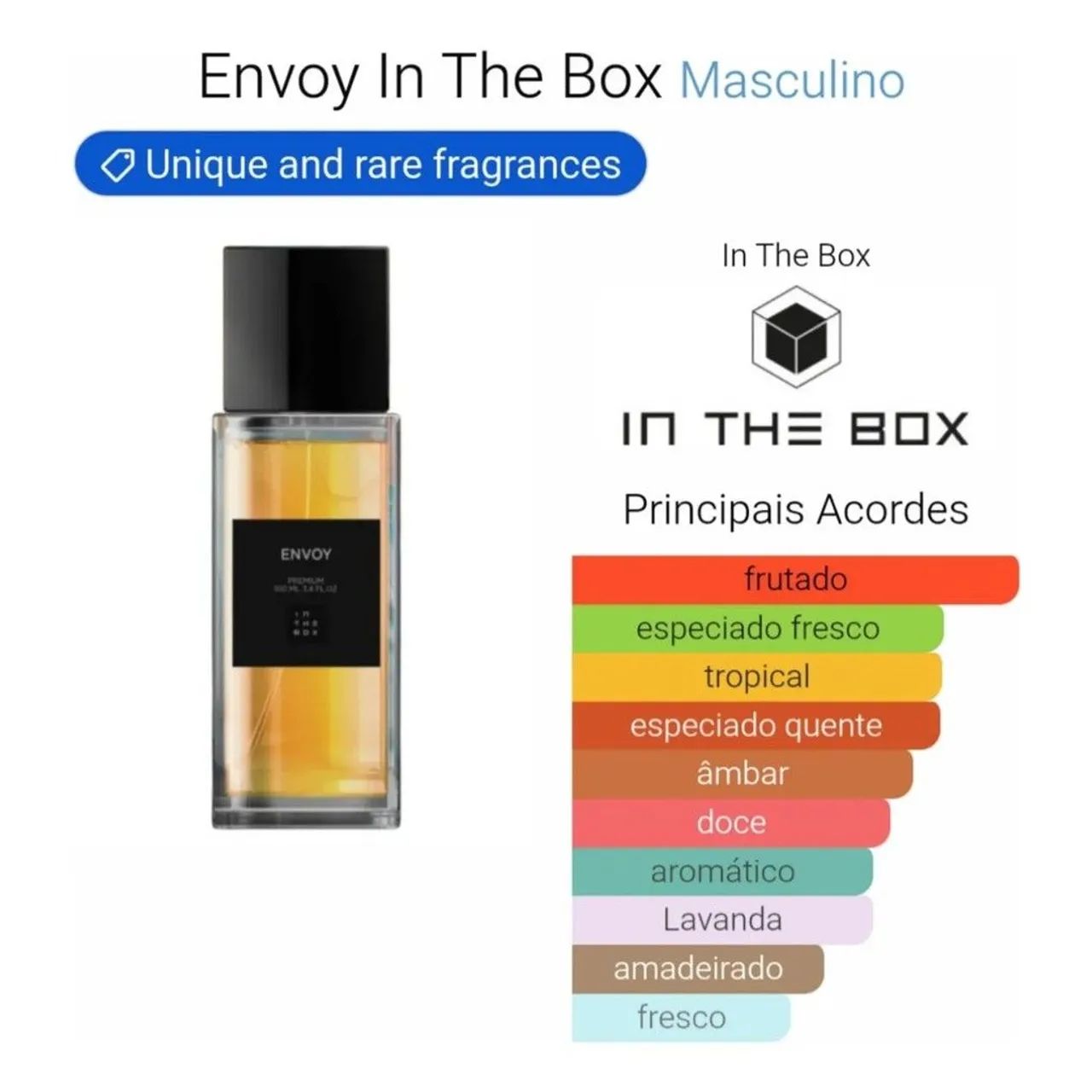 PERFUME ENVOY MARCA IN THE BOX - Foto 3