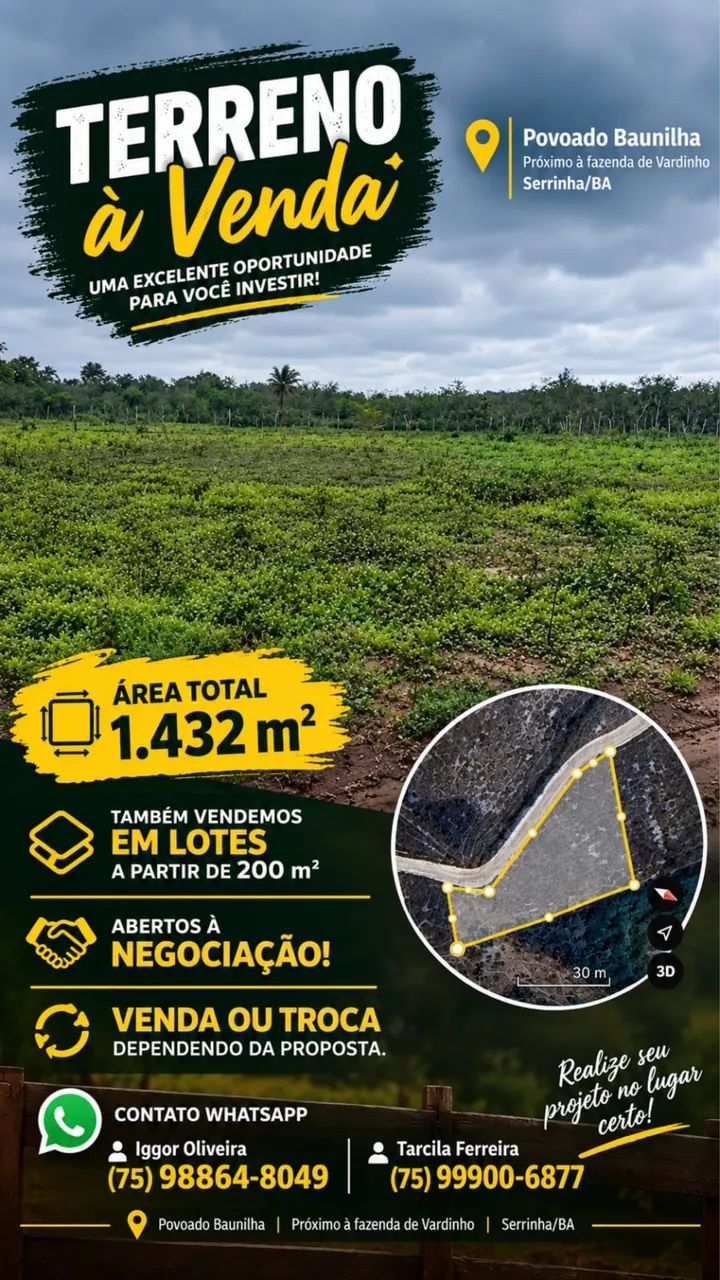 TERRENO OU LOTES
