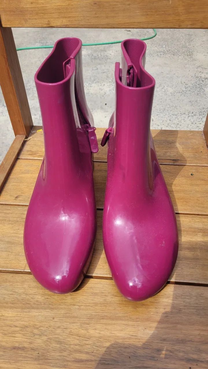 Bota melissa Cor de rosa 39/40 - Foto 2