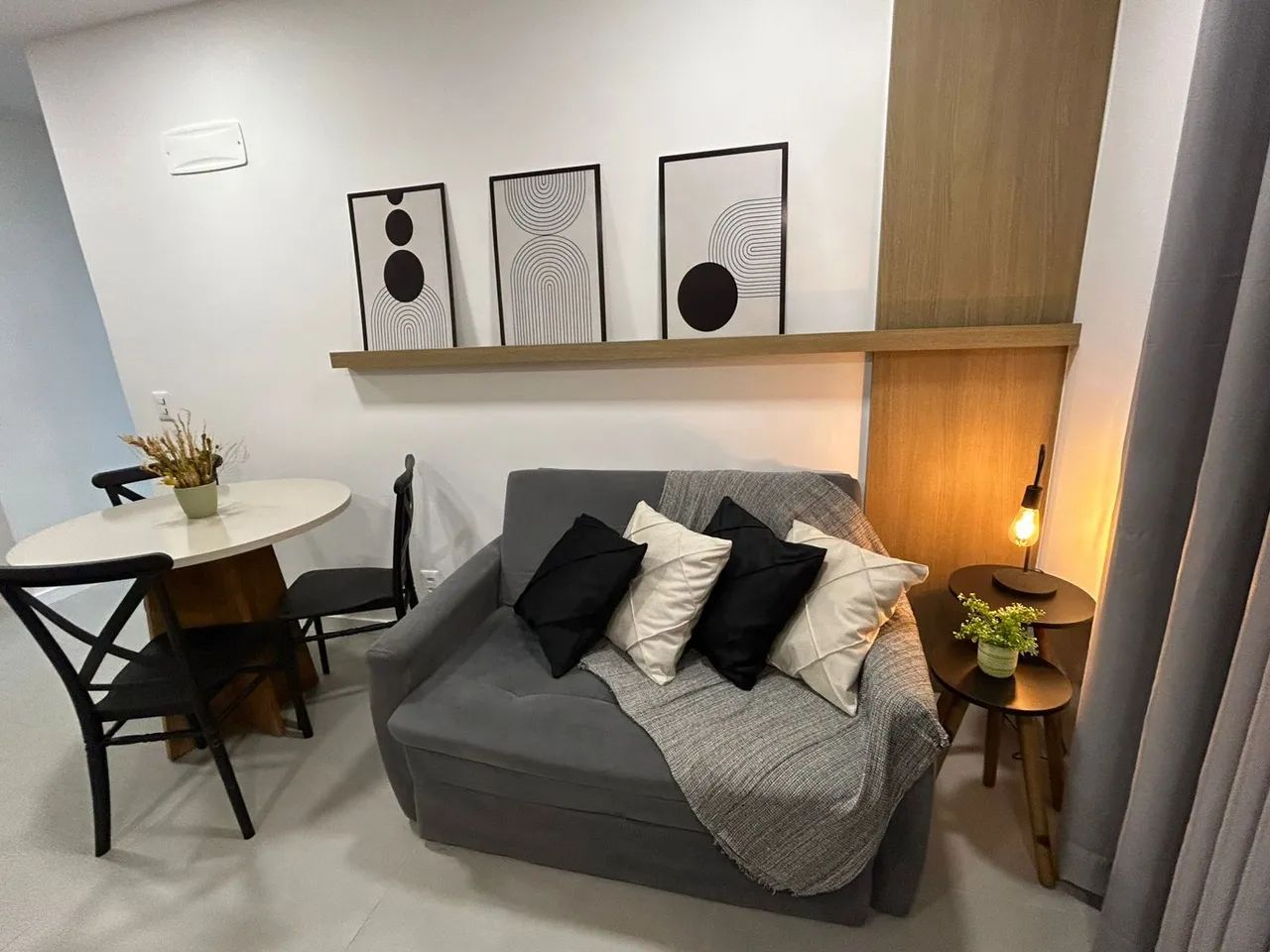 Sala e quarto com garagem.  - Foto 3