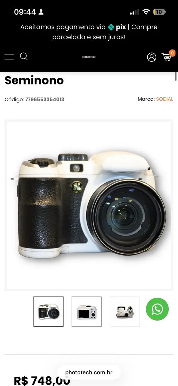 Câmera fotográfica  - Foto 3