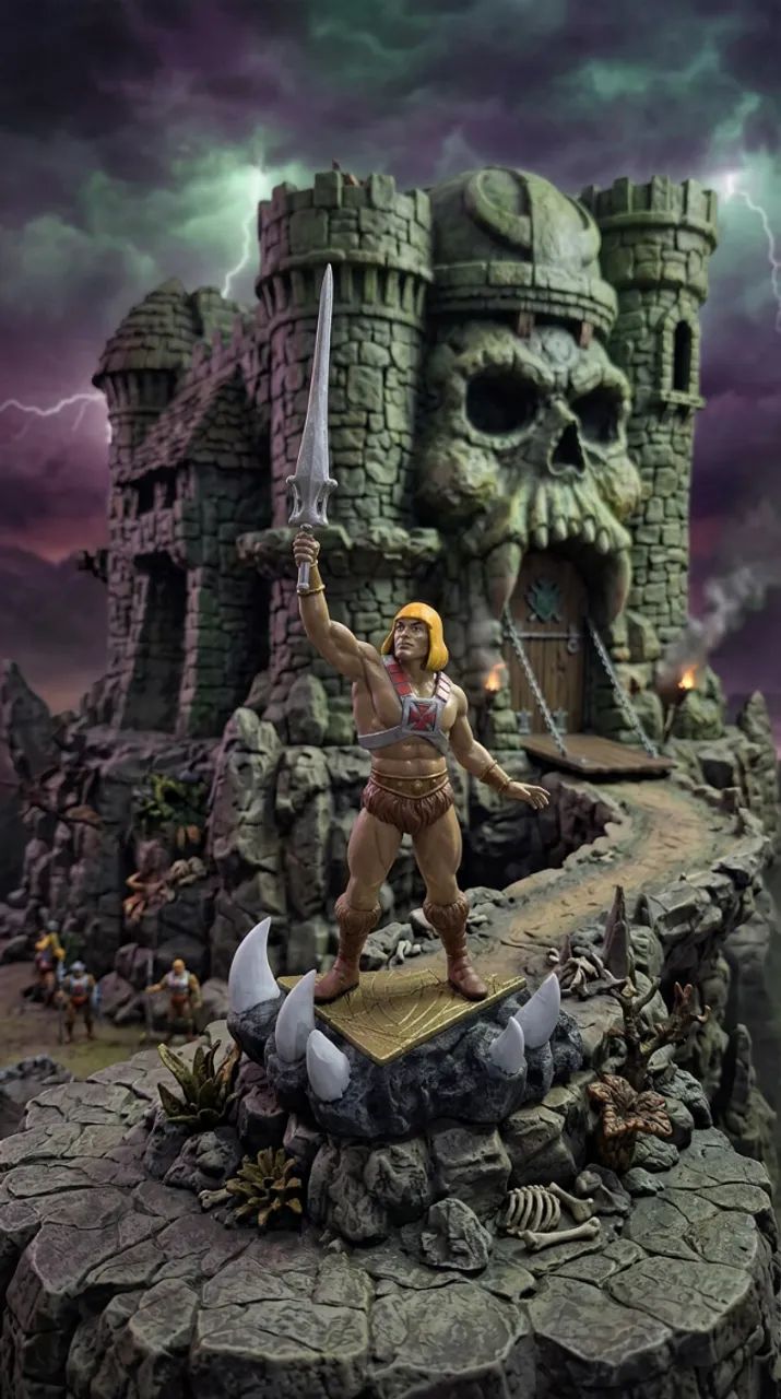 Action Figure He-man figura de ação boneco