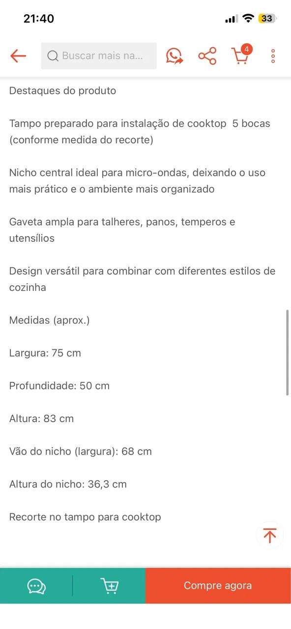 Base para Cooktop - Foto 3
