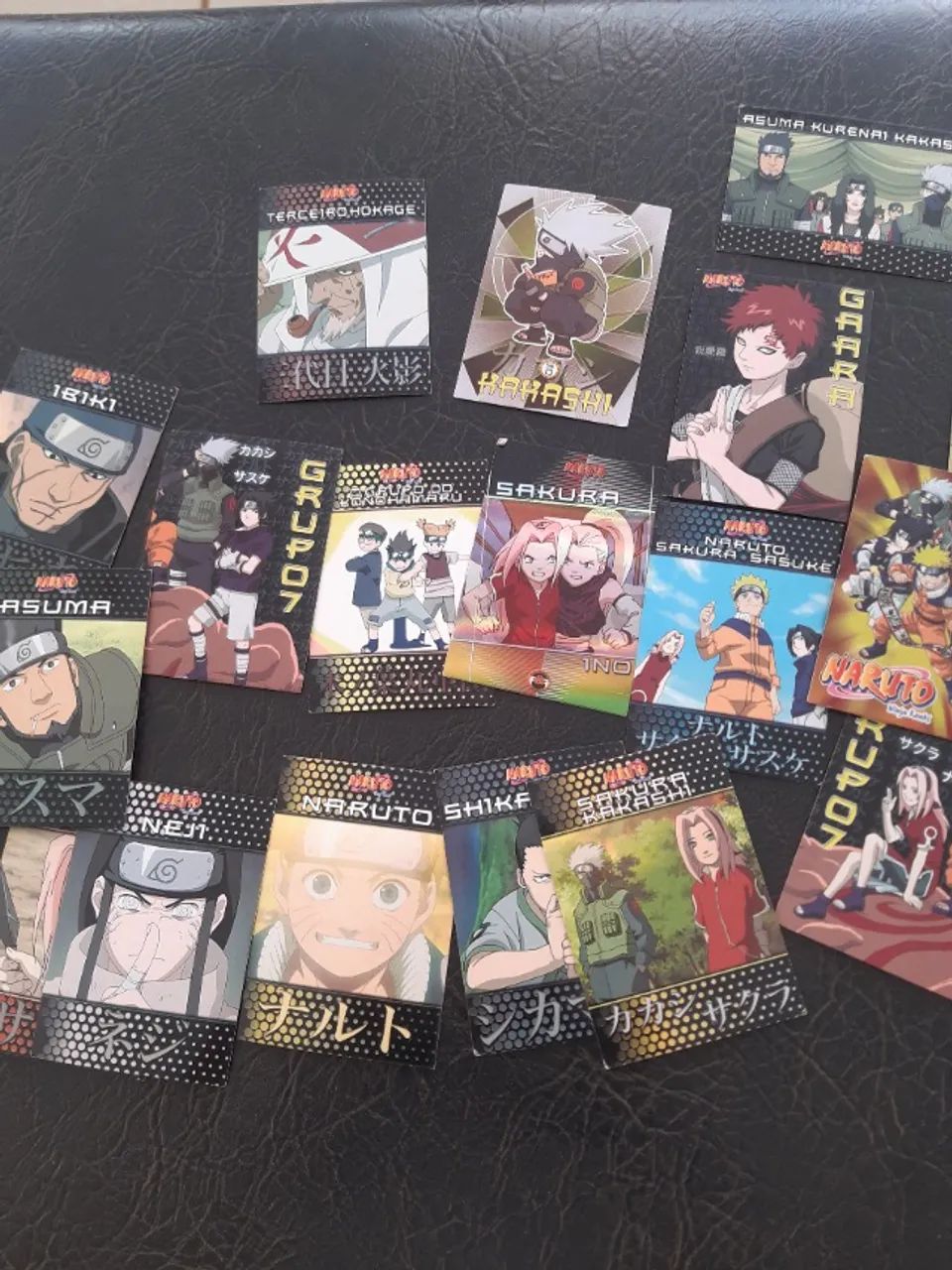 Lote cartões Naruto