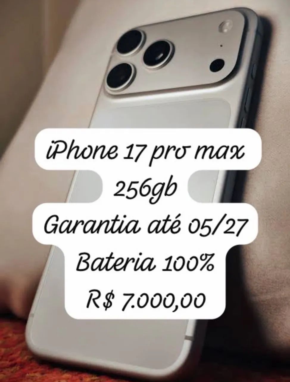 iPhone 17 PM 256 GB