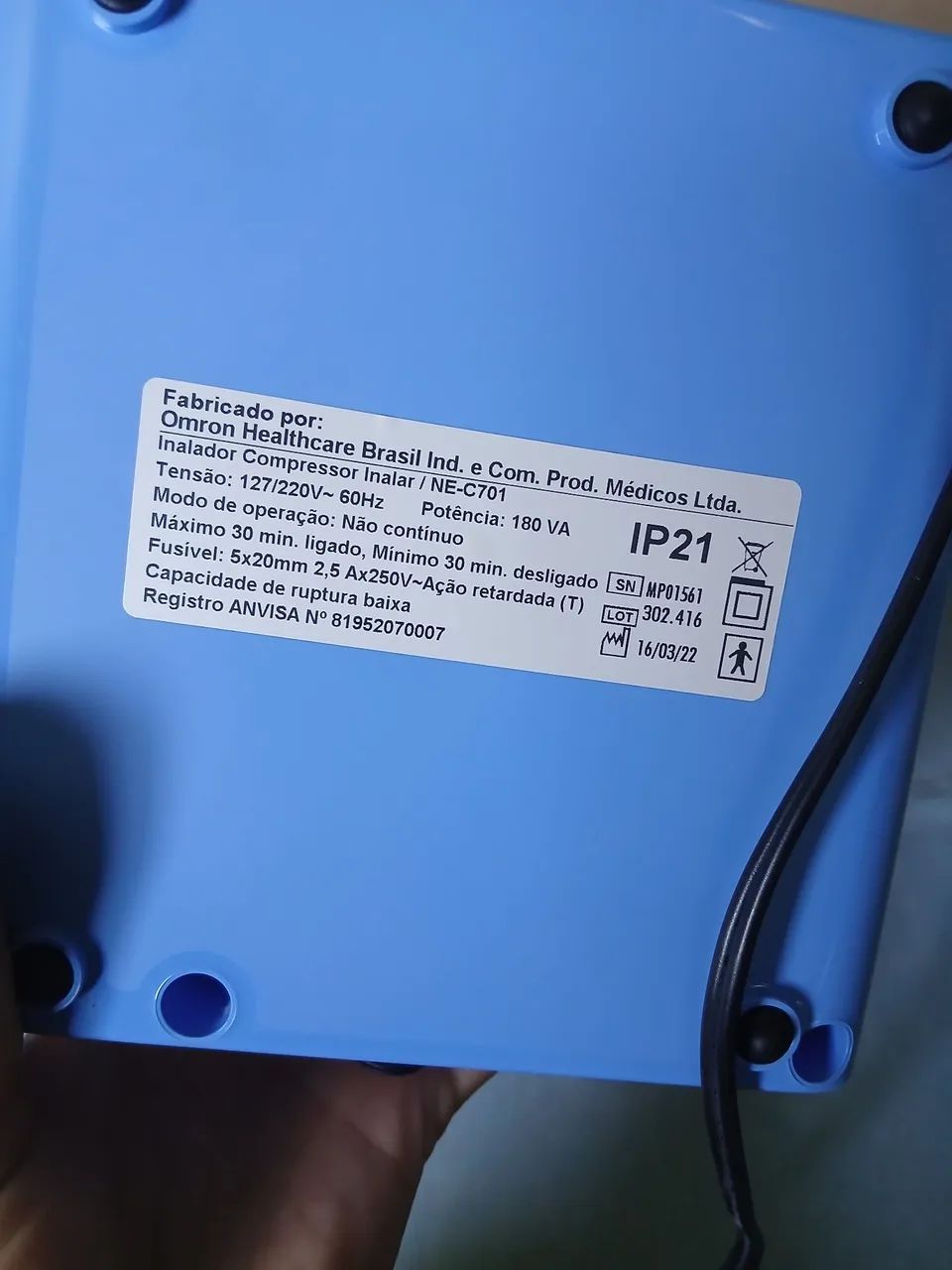 Inalador inalar NE-C701 - Foto 4