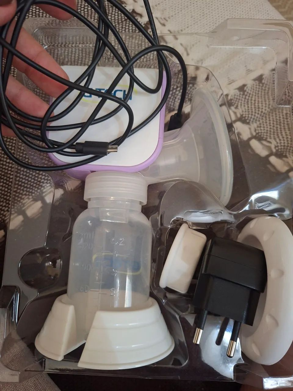 Bomba elétrica de tirar leite  - Foto 2