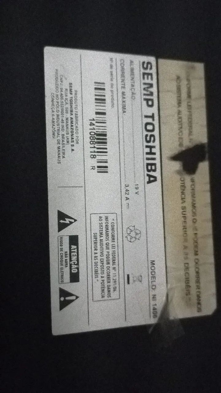 **PraSair** Notebook Semp I3, 4 de Ram, sem HD, carcaça ruim, no estado - Foto 3