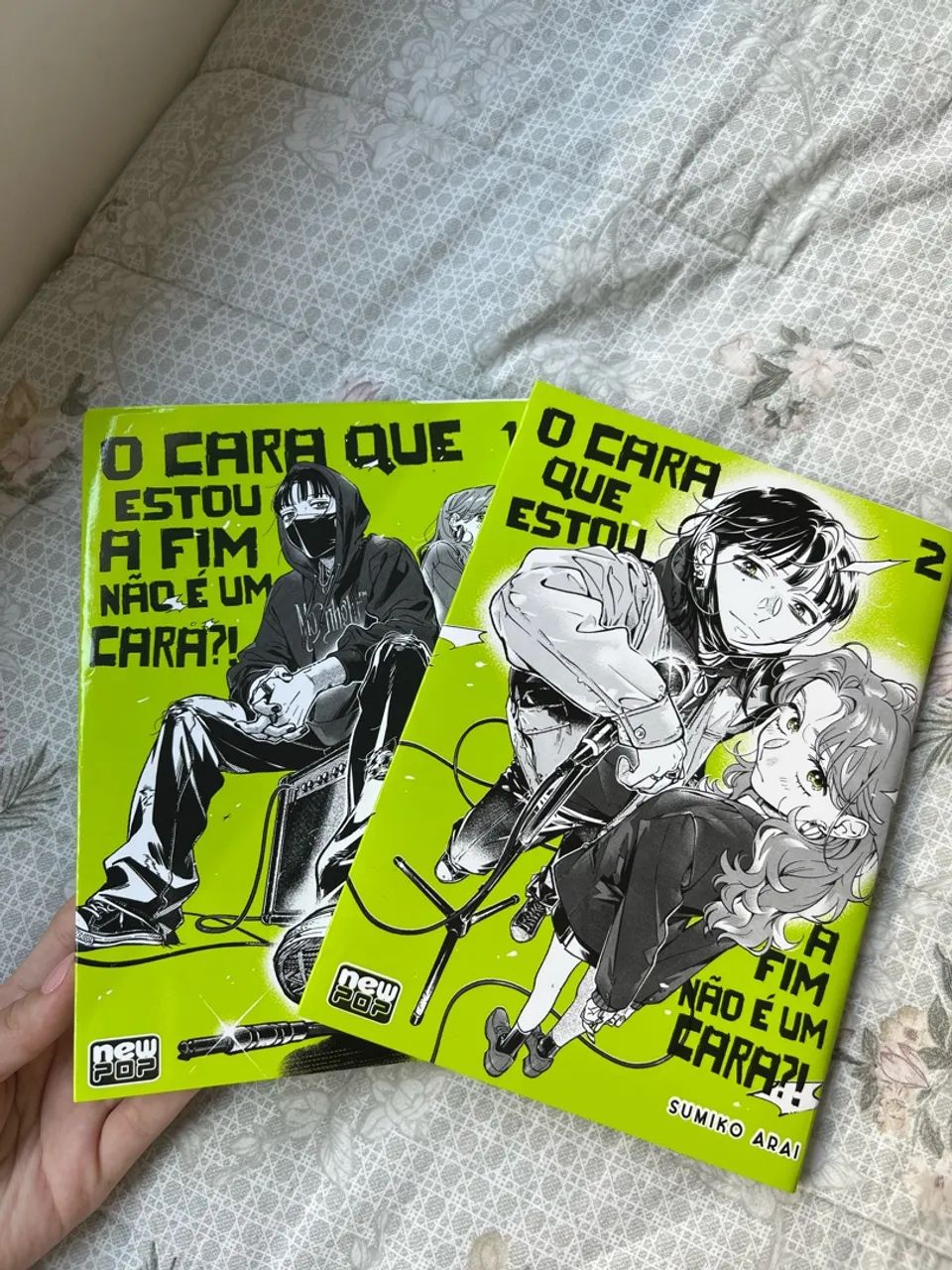 mangá verde 1 e 2