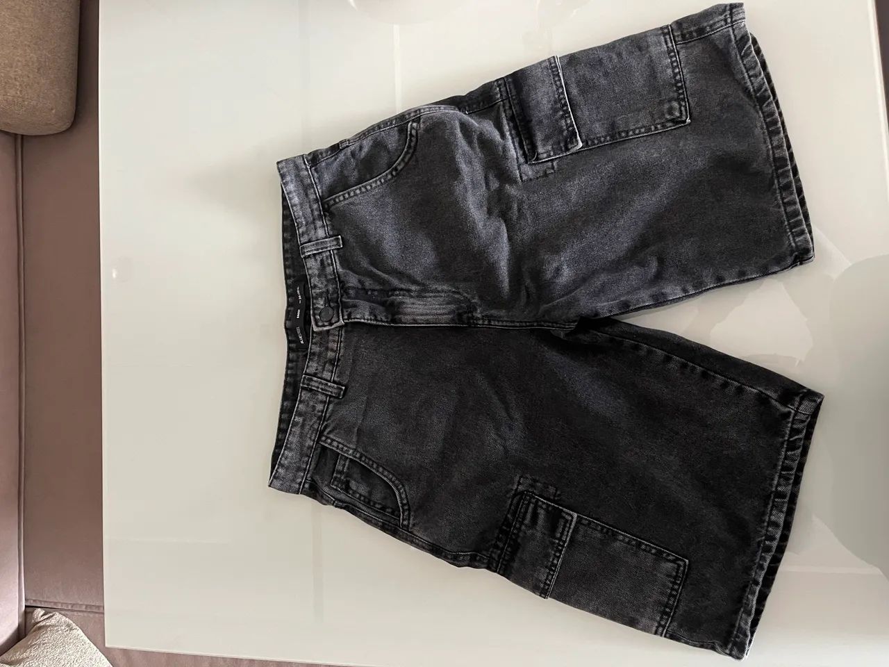 Shorts Jeans masculino baggy - Foto 3