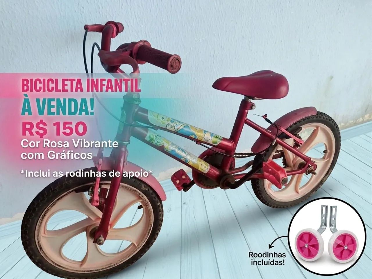 Bicicleta infantil 