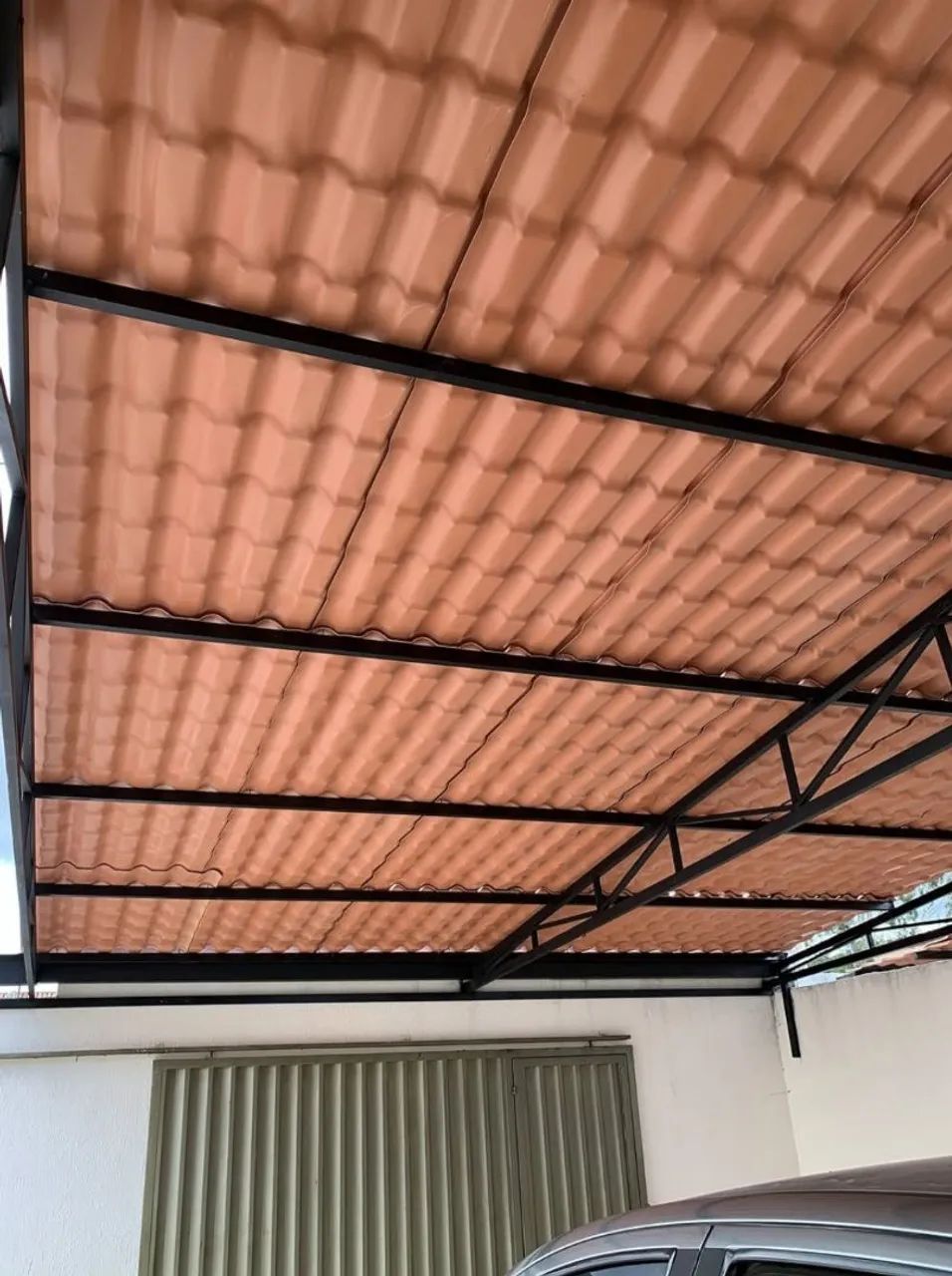 COBERTA METÁLICA COM TELHA PVC - Foto 5