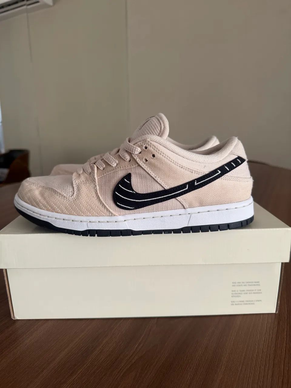 Nike SB Dunk Low Albino & Preto 41