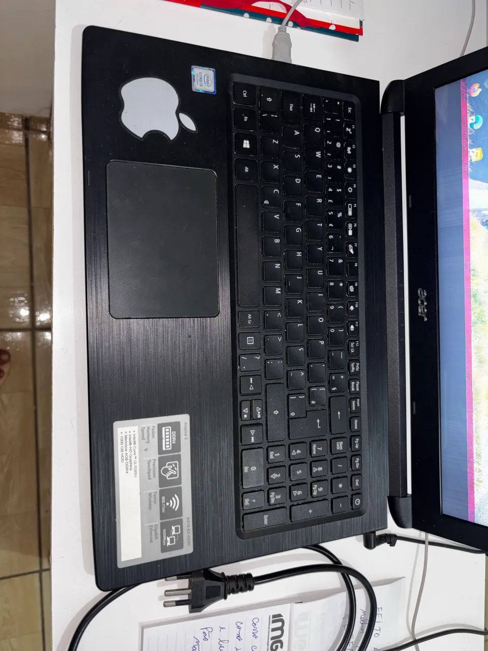 ? Notebook Acer Aspire 3 - problema no display/tela - Foto 2