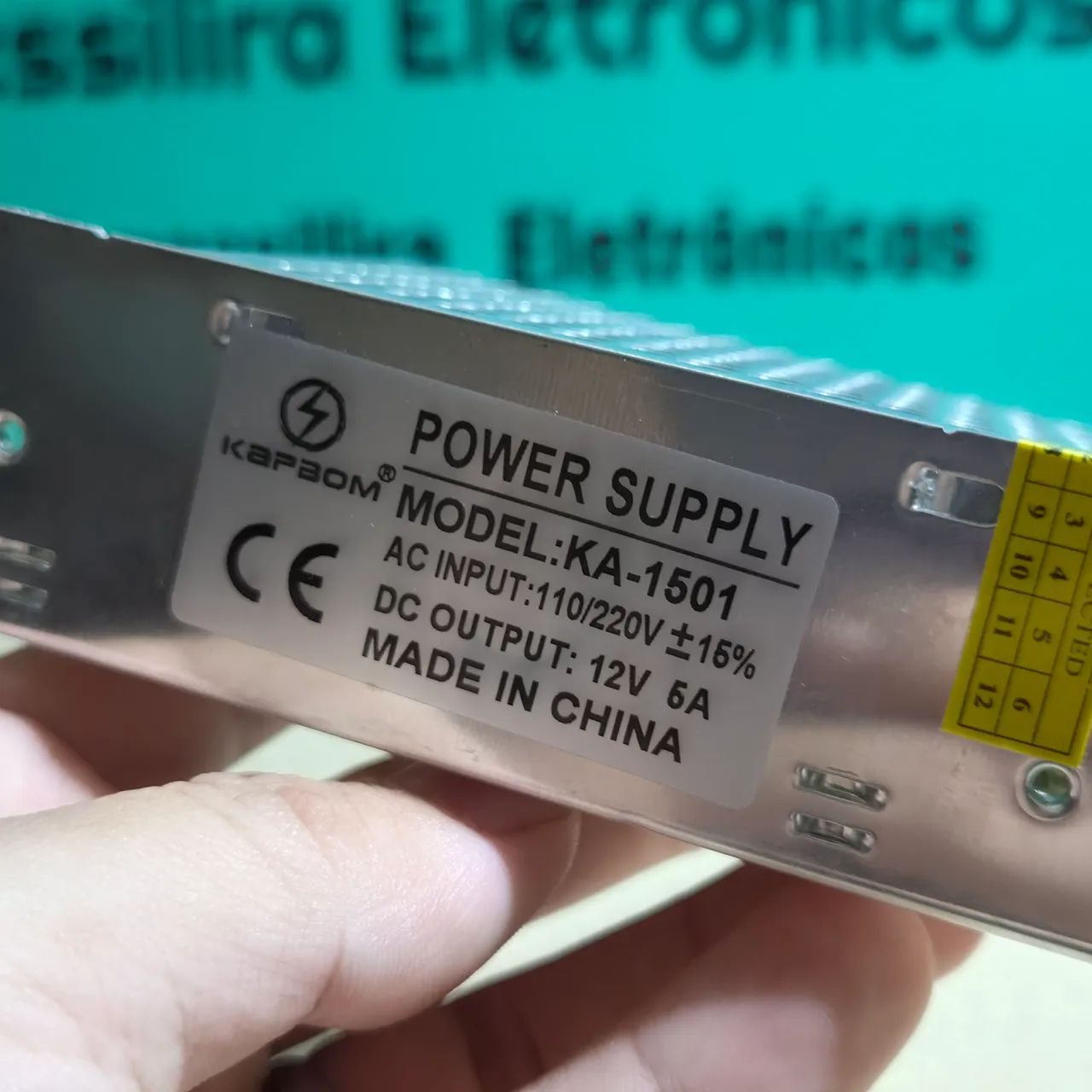 Fonte de alimentação 12v 5A chaveada  - Foto 3