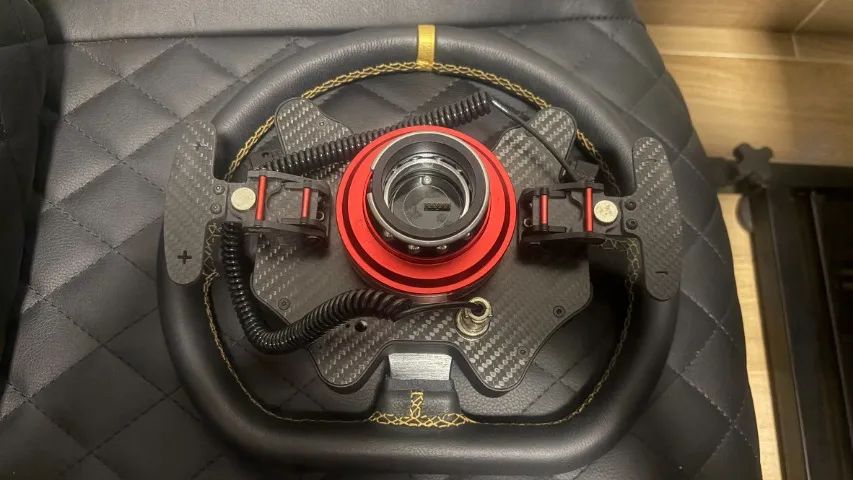 Volante Simsonn GT2 com Quick Release Moza/Simagic - Foto 4
