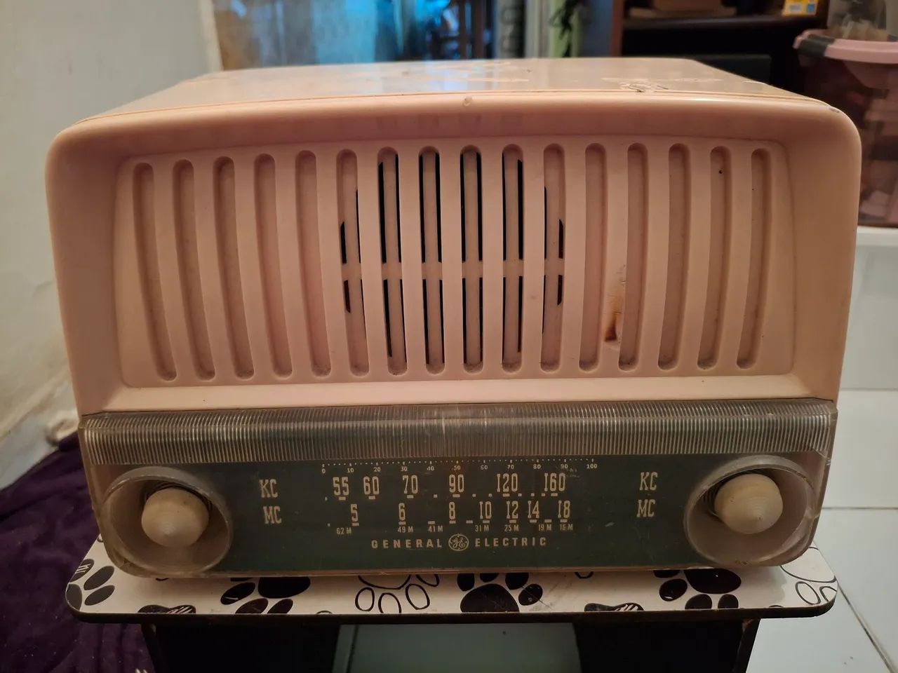 Rádio valvulado GE MC-125 - Foto 2
