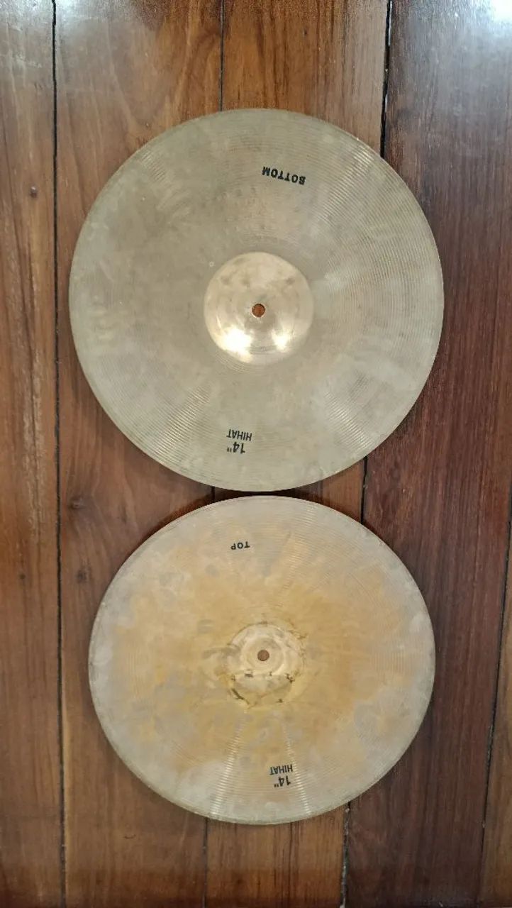 Chimbal com máquina e pratos hithat 14 Zeus Evolution  - Foto 4