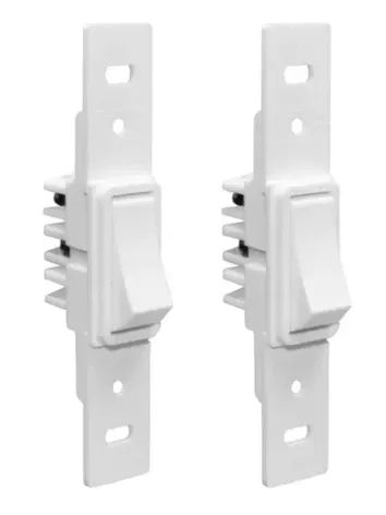  Interruptor Simples Blux Branco 10A 250V Sem Placa - Foto 2