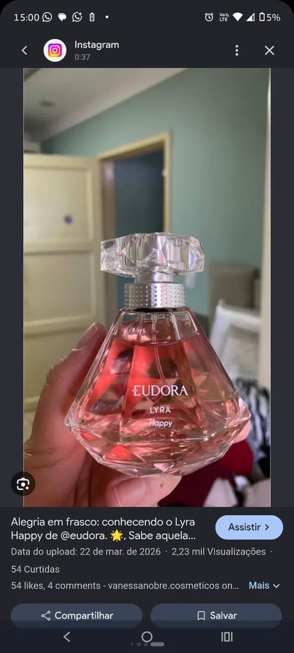 Perfume Eudora lyra  - Foto 3