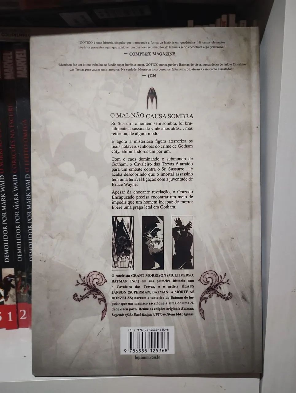 Batman Gótico de Grant Morrison capa dura - Foto 2