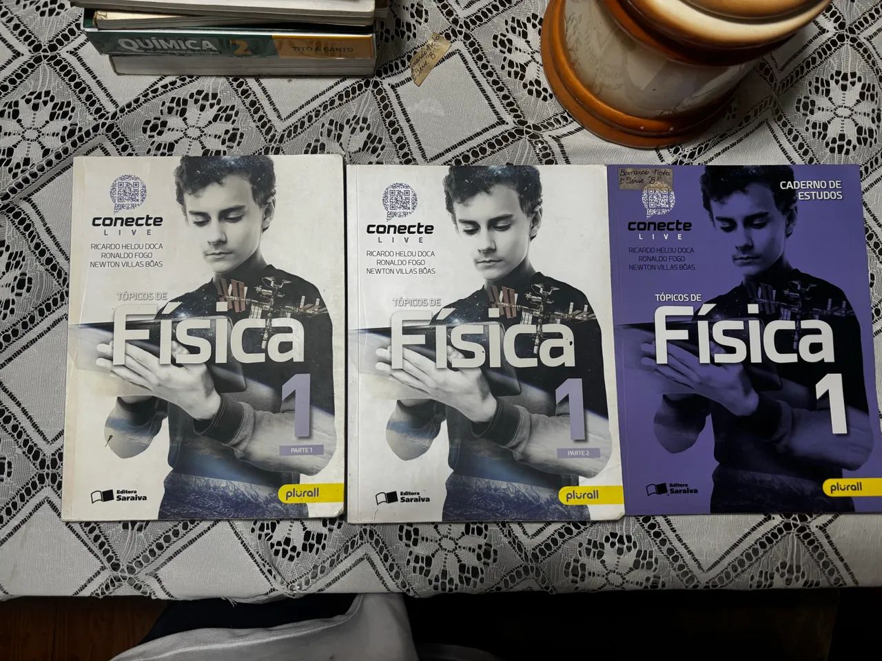 CONJUNTO LIVROS DE FISICA CONECTE - BOX COMPLETO