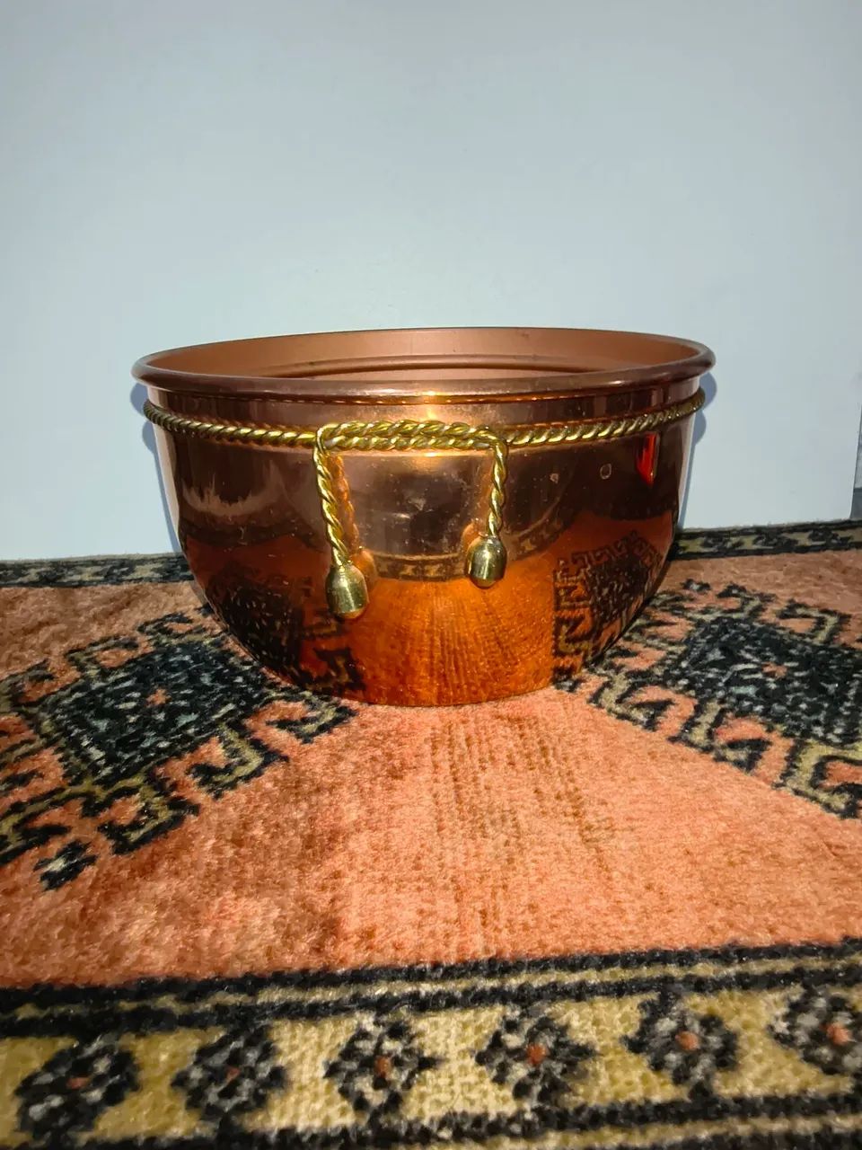 Cachepô de bronze 