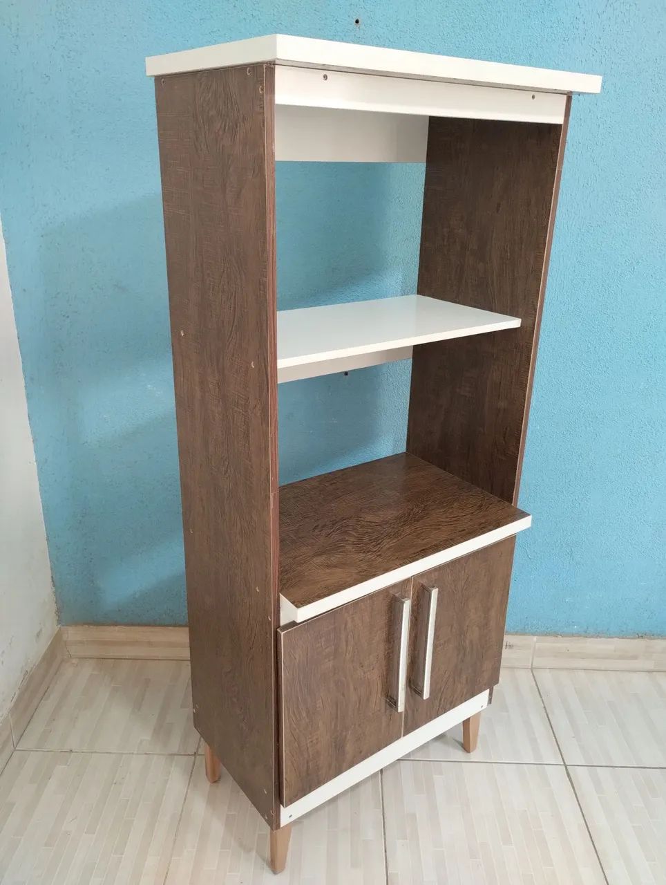 Balcão torre para microondas USADO conservado  - Foto 5