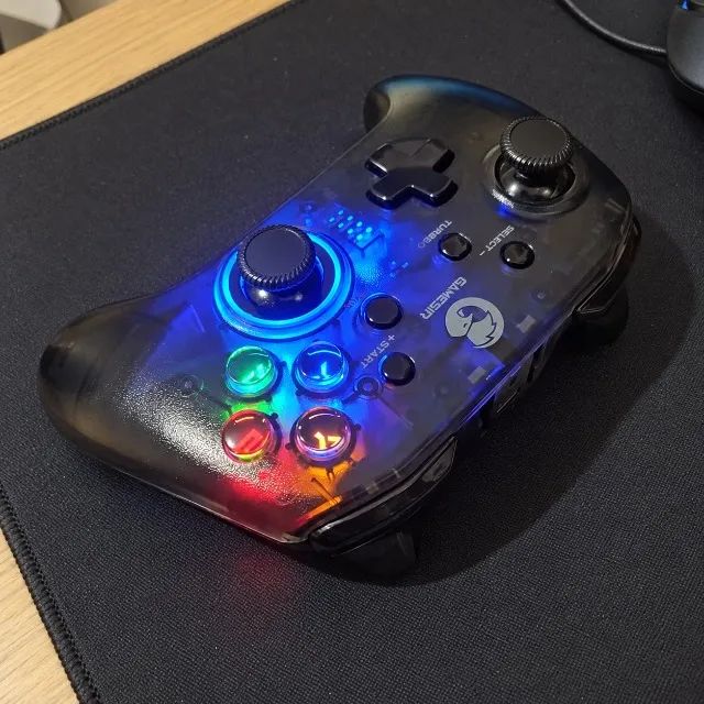 Controle GameSir T4 Pro Bluetooth Switch PC Android iPhone com Suporte de Celular - Foto 5