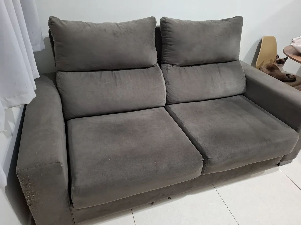 Sofá retrátil 3 lugares