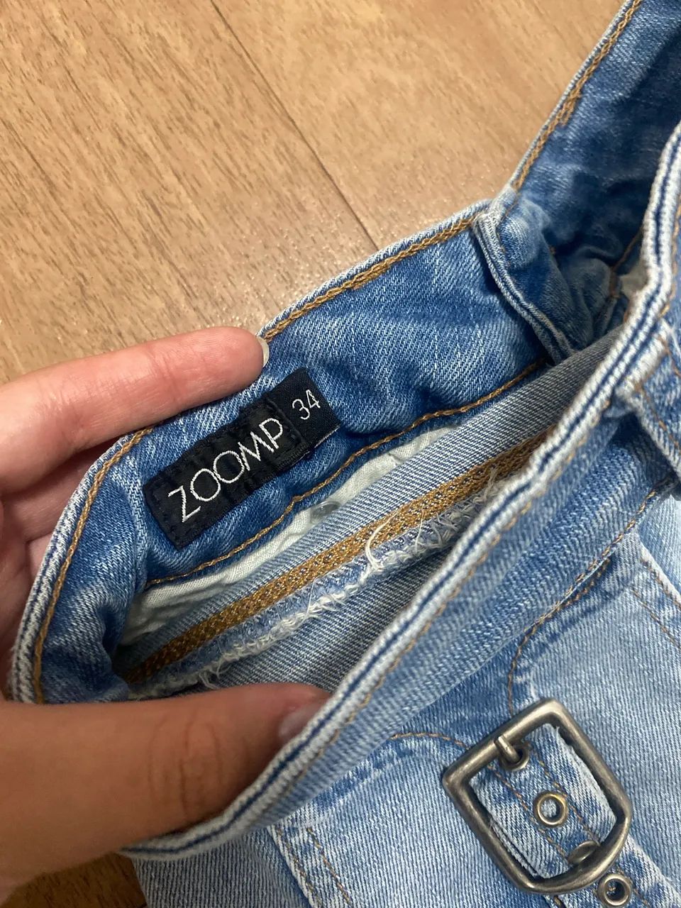 CALÇA SKINNY P, LAVAGEM CLARA - Foto 4