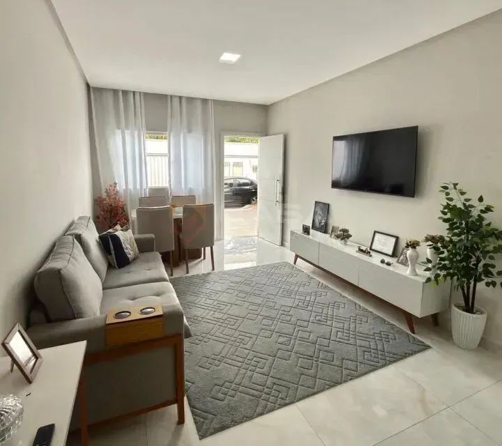 Casa linear com 2 quartos, 1 suíte, 2 vagas  Excelente Casa linear 2 quartos c/suíte e - Foto 5