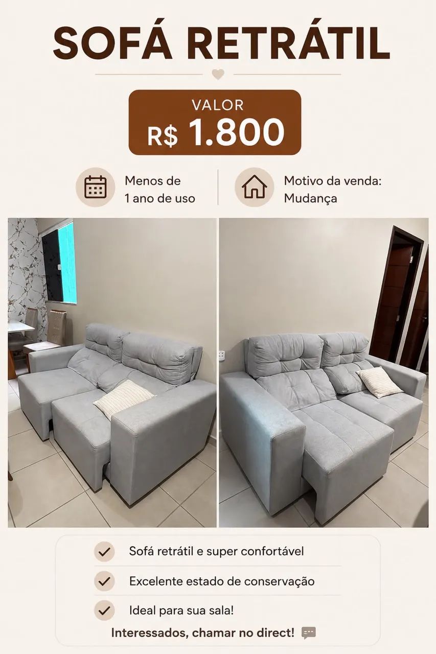 Guarda roupa e sofá da Jacaúna  - Foto 2