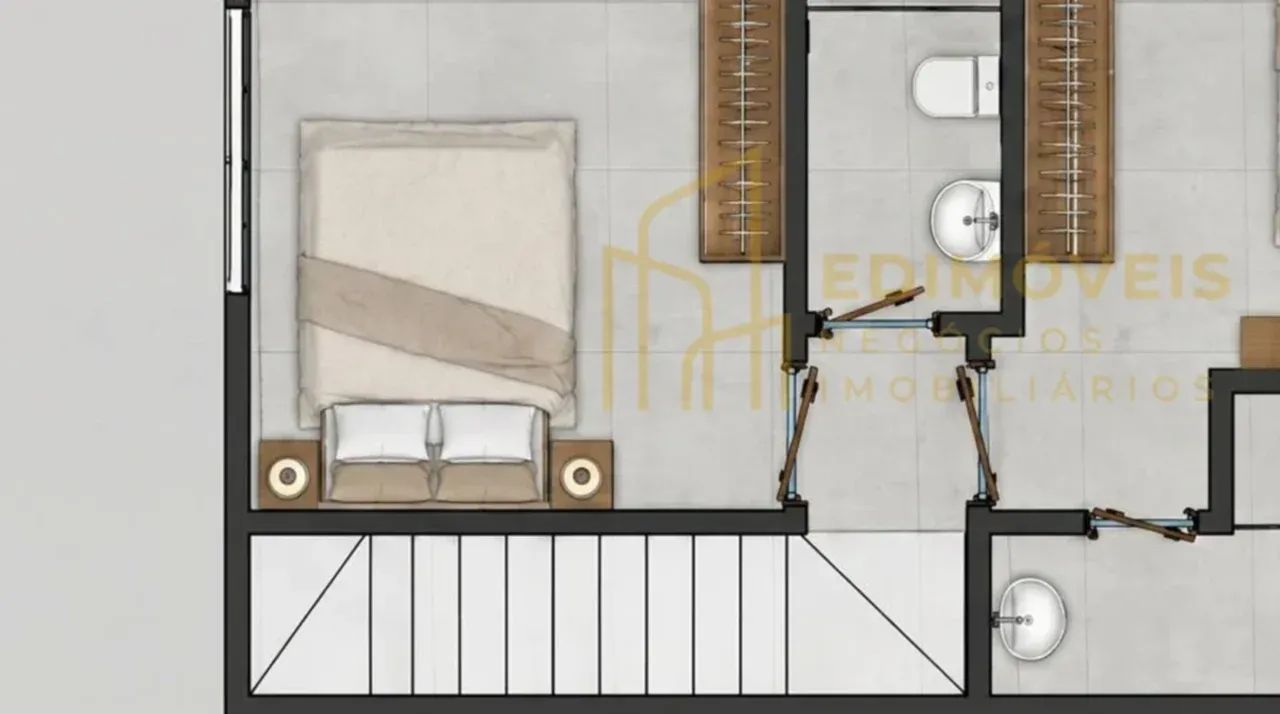 Linda casa duplex com 2 quartos e suíte em Residencial Jacaraípe - Foto 4