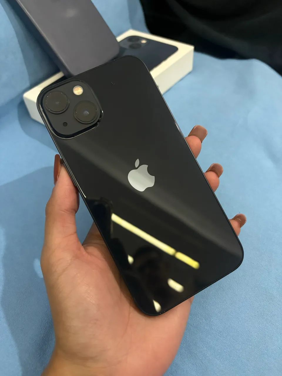 iPhone 13- 128GB com película de privacidade, caixa e capa - Foto 2