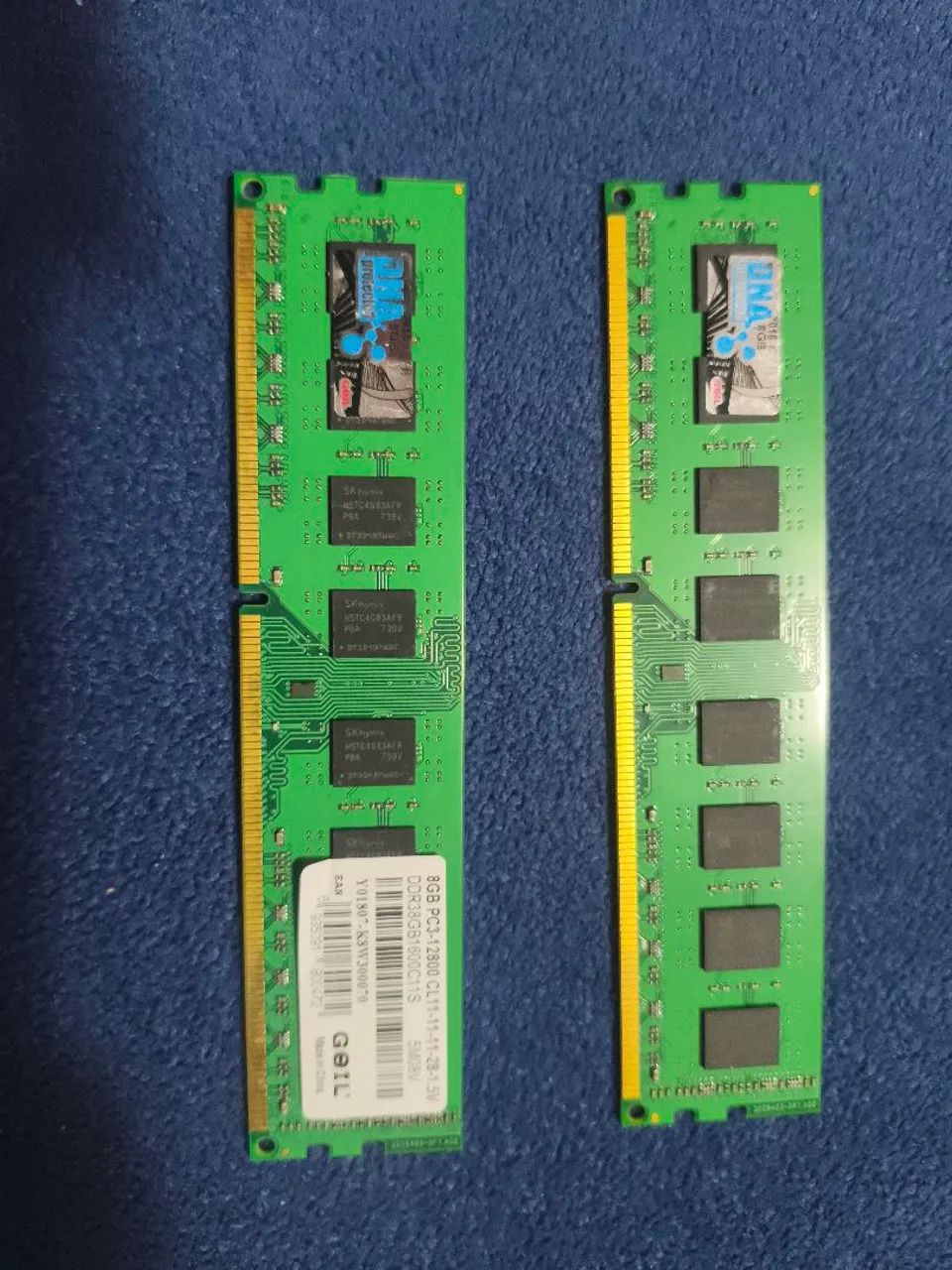 Memória ram 8gb DDR3