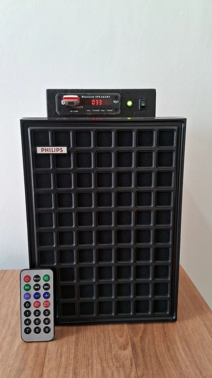 Caixa antiga para som ambiente com Bluetooth  - Foto 2