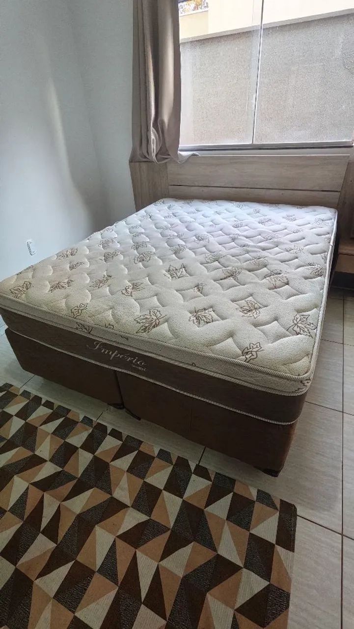Cama box Herval em bom estado - Foto 2
