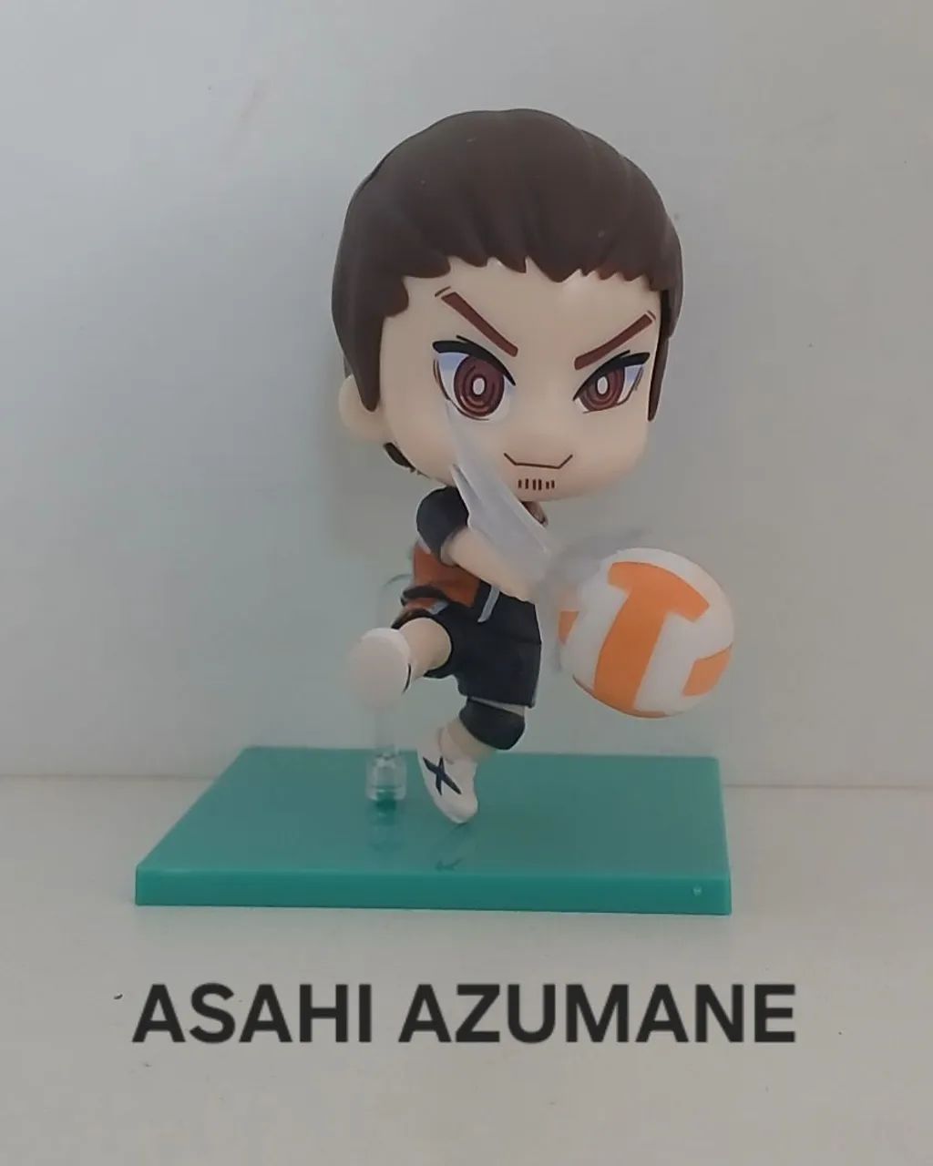 BONECO MINIATURA HAIKYUU ASAHI AZUMANE