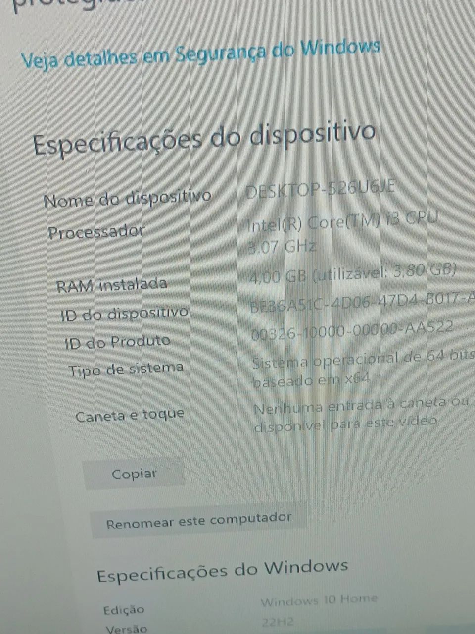 Computador completo 